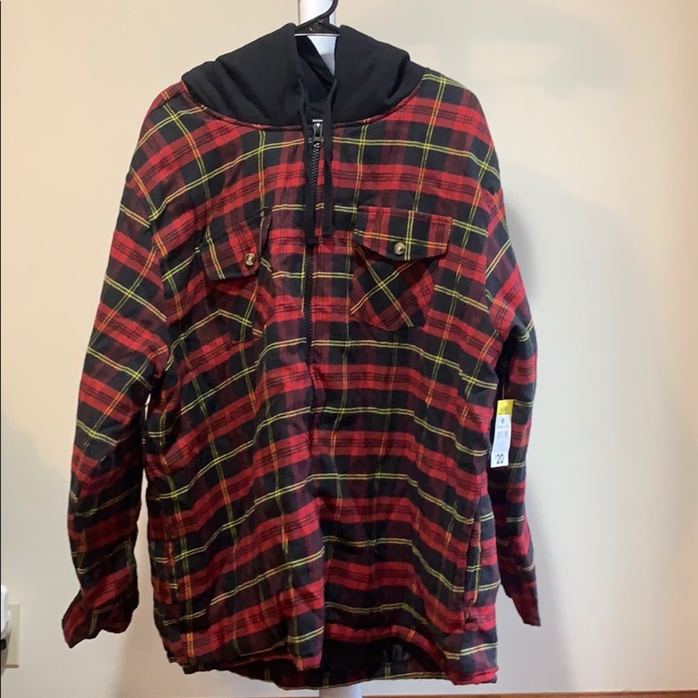 Size XXL lined flannel jacket NWT